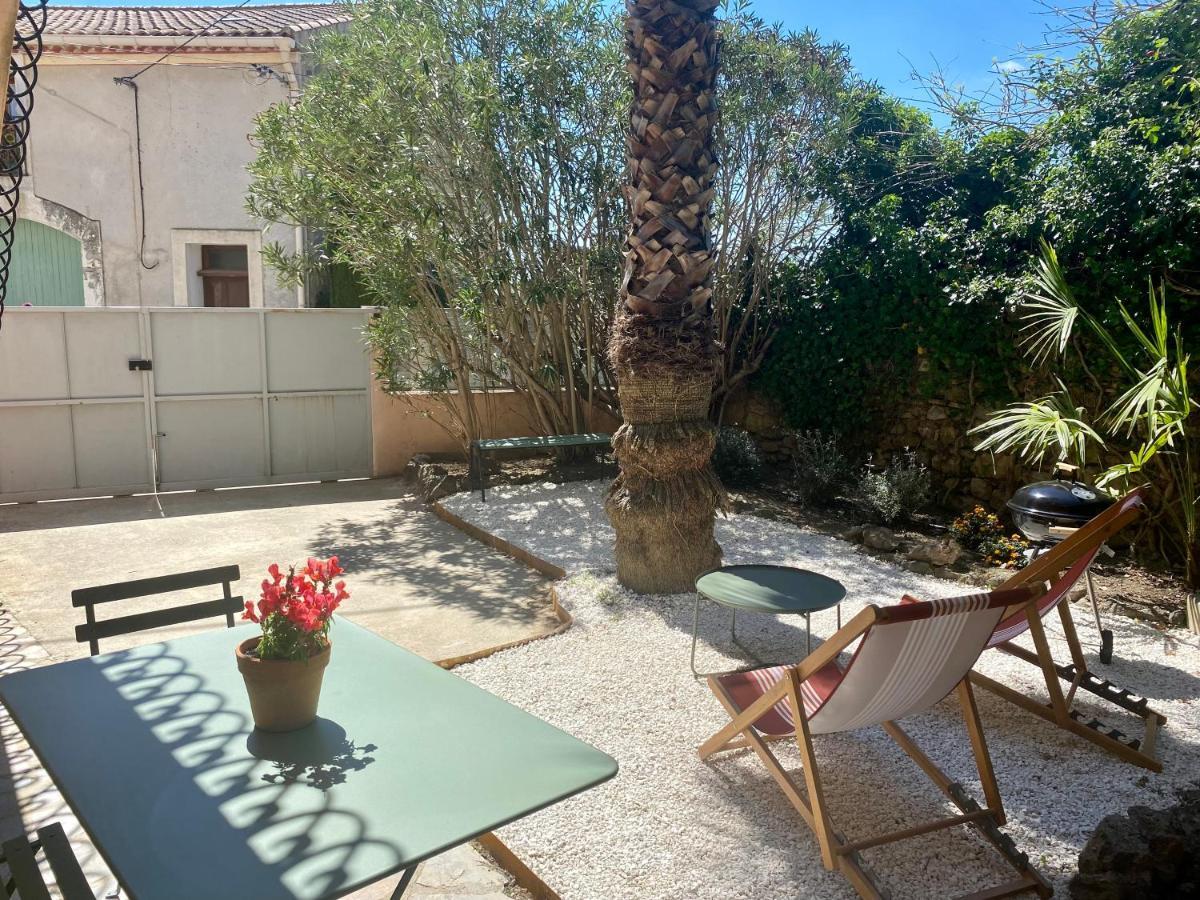Gite Le Palmier - Perfectly Located Cosy Studio With Private Garden Puissalicon Екстериор снимка